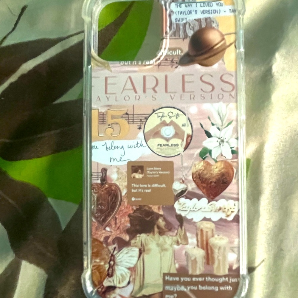 Taylor Swift fearless phone case iPhone 13 mini